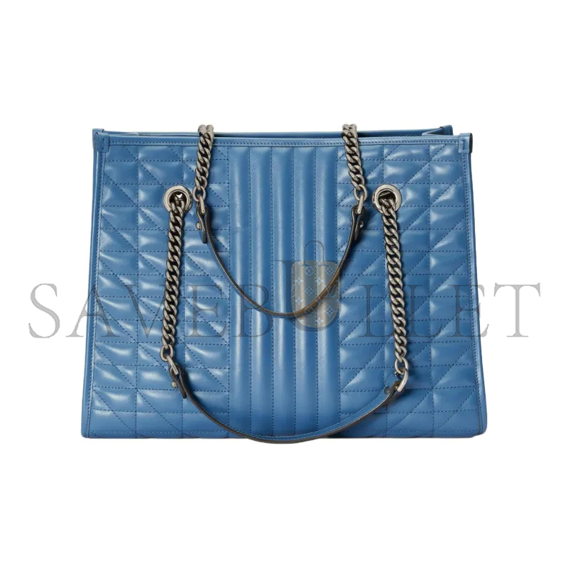 GUCCI GG MARMONT MEDIUM MATELASSÉ TOTE 675796 (35*27*13cm)